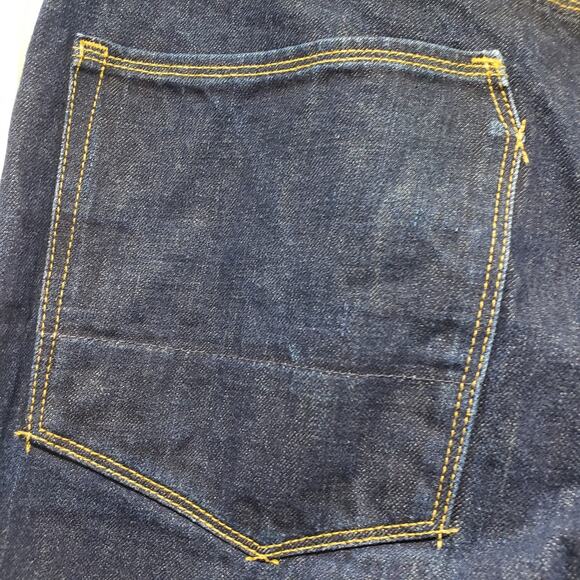 RALEIGH DENIM Jones Selvedge Dark Wash Jeans White Oak Men's 33 Handcrafted NC - Picture 11 of 15